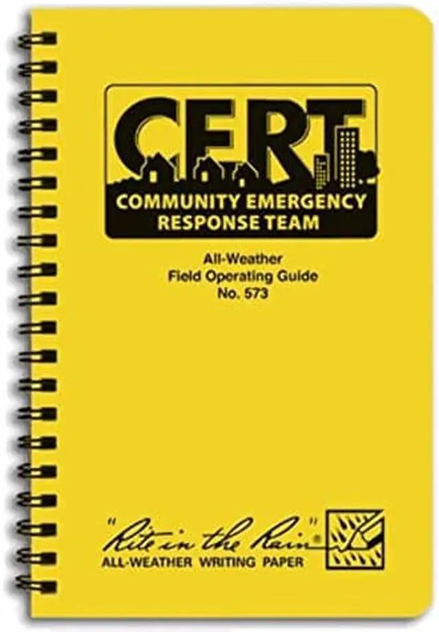 Alt view image 6 of 6 - RITE IN THE RAIN 573 Field Operating Guide, 4-5/8 x 7In.