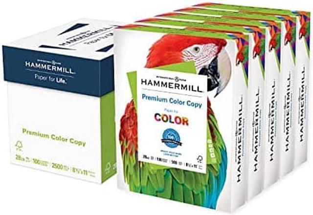 Hammermill Color Copy Paper, White, 100 brightness, 8.5 x 11, 28 lbs