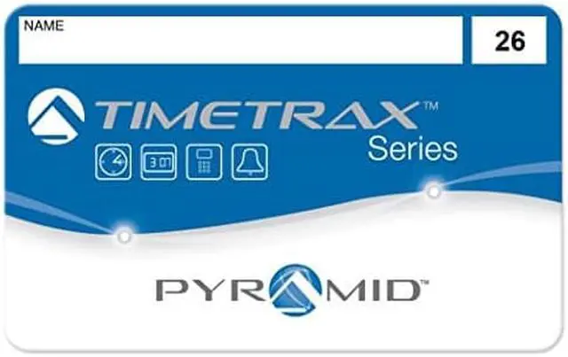 Alt view image 4 of 4 - Pyramid TimeTrax Swipe Card (#26-50)
