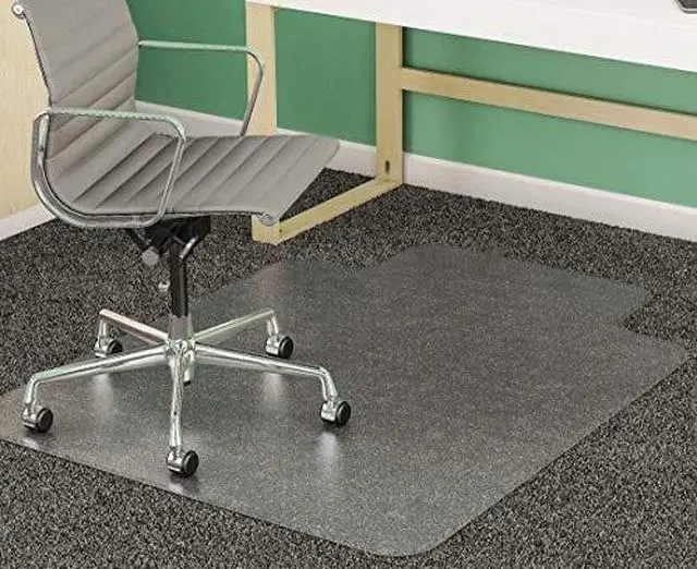 Alt view image 9 of 16 - Deflecto SuperMat for Carpet - Carpet, Indoor - 48" Length x 36" Width - Lip Size 10" Length x 19" Width - Rectangle - C