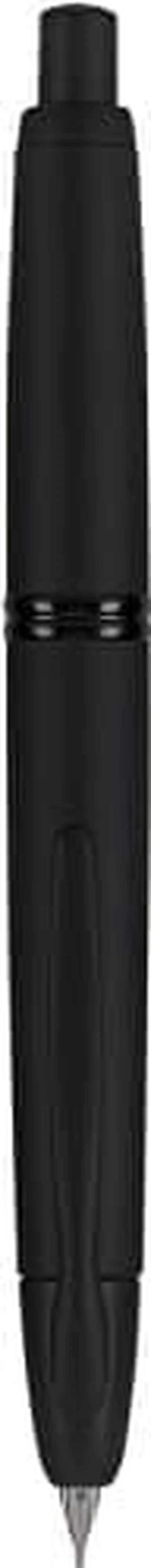 Main image of PILOT Vanishing Point Collection Refillable & Retractable Fountain Pen, Matte Black Barrel, Blue Ink, Fine Nib (60580)