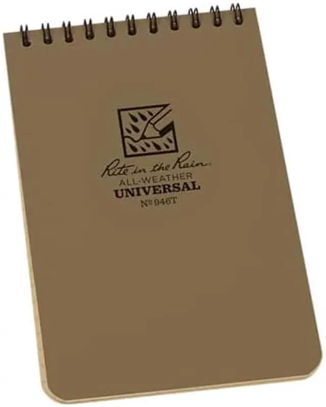 Alt view image 7 of 7 - RITE IN THE RAIN 946T All Weather Memo Book,Universal,4 x 6In.