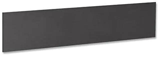 Alt view image 6 of 8 - Lorell Essentials Series Hutch Tackboards - 16.50" Height x 45" Width - Black Fabric Surface - Laminated - 1 / Each  LLR