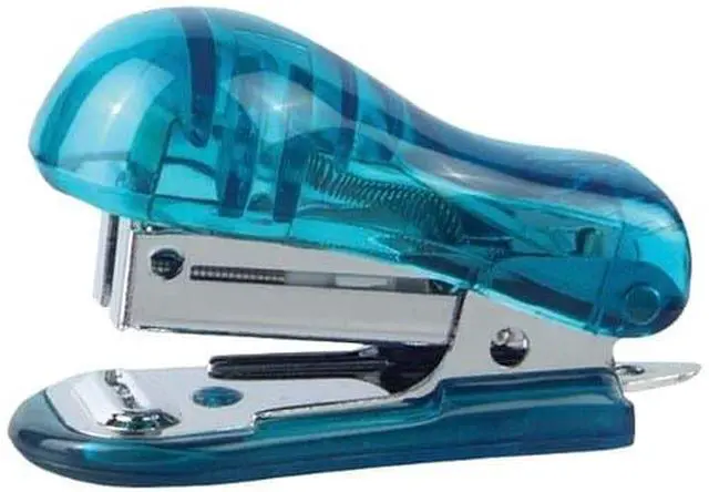 Alt view image 13 of 13 - Baumgartens Mini Stapler, Plastic, Translucent Assorted 26510