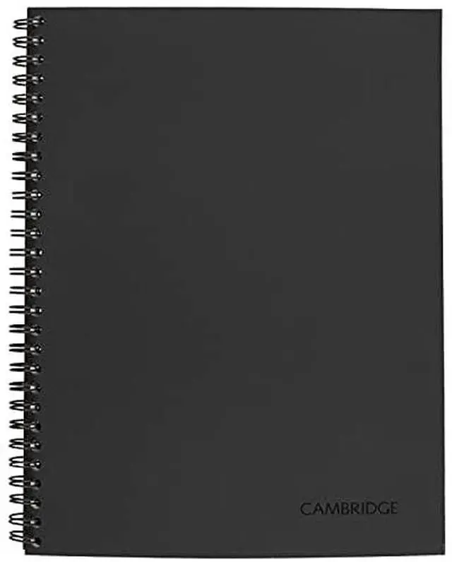 Alt view image 8 of 9 - Mead Limited Meeting Notebook 9-1/2"x7-1/4" Rld 80Pgs BK 06982