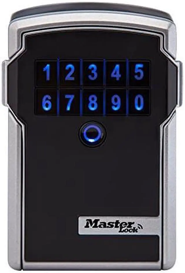 Alt view image 4 of 4 - MASTER LOCK 5441ECWWG Lock Box,Wall Mount,Metal,Electronic