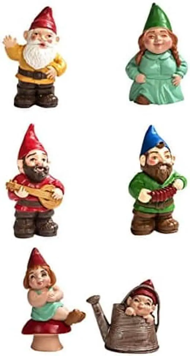 Main image of Safari Ltd. Designer TOOB - Gnome Family - Realistic Hand Painted Toy Figurine Models - Quality Construction from Phthalate, Lead and BPA Free Materials - for Ages 3 and Up