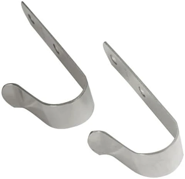 Alt view image 5 of 5 - Whitecap Boat Hook Holder - 304 Stainless Steel - 4-1/4"" x 1"" - Pair