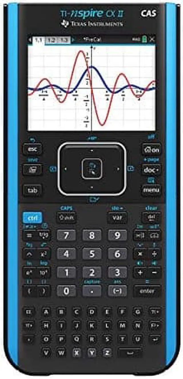 Alt view image 16 of 17 - Texas Instruments - NSCXCAS2/TBL/2L1/A - TI Nspire CX II CAS Student So