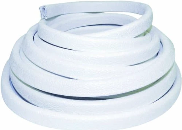 Alt view image 6 of 6 - TACO FLEXIBLE VINYL TRIM 1/2" OPENING X 5/8" WHITE 25'
