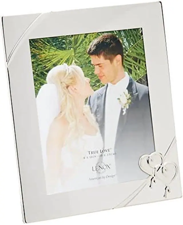Main image of Lenox True Love 8" X 10" Frame, 2.00 LB, Metallic