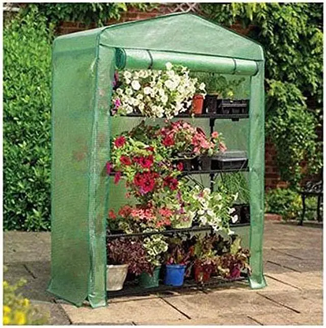 Alt view image 11 of 11 - GARDMAN USA 7600 4 Tier Growhouse Greenhouse