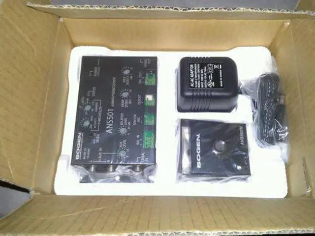 Alt view image 6 of 6 - Bogen ANS501 AMBIENT NOISE SENSOR W/POWER SUPPY & MICROPHONE