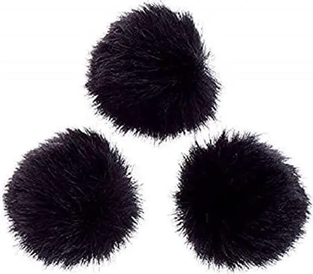 Alt view image 9 of 10 - Rode Minifur-LAV Artificial Fur Wind Shield for Lavalier Microphone