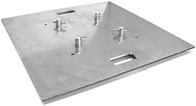 Alt view image 5 of 6 - Global Truss Base Plate 30X30A F44P - Aluminum 30"" X 30"" Base Plate For F44P