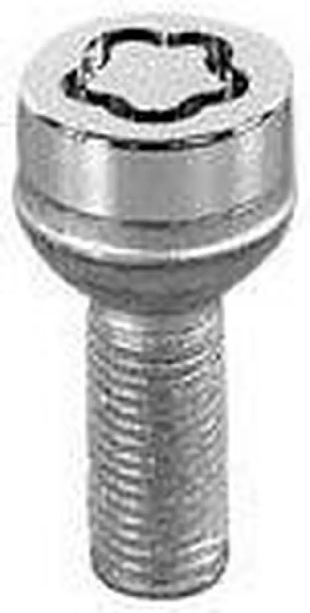 Alt view image 16 of 16 - McGard 28020 Chrome Bolt Style Radius Seat Lock Bolt Set (M14 x 1.5)