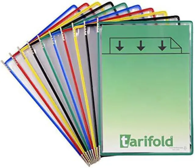 Alt view image 7 of 7 - Tarifold- Inc. P090 Replacement Pivoting Pockets for Wall Unit & Desktop Starter Set- 10/Pack
