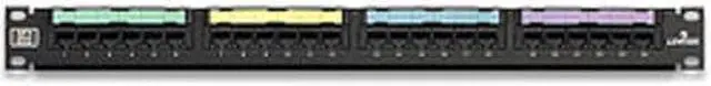 Alt view image 3 of 3 - Leviton - 69586U24 - Leviton eXtreme 24 Port Cat6 Network Patch Panel - 24 x RJ-45 - 24 Port(s) - 24 x RJ-45 - 24 x