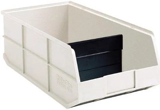 Alt view image 4 of 4 - AKRO-MILS 30358BEIGE Beige Shelf Bin, 7"L x 20-1/2"W x 11"H