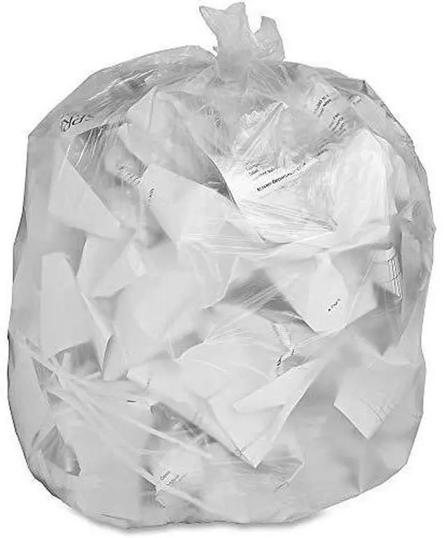 Alt view image 17 of 17 - Genuine Joe Can Liners 55-60 Gal 12mic/.47mil 38"x58" 200/CT Translucent 70014