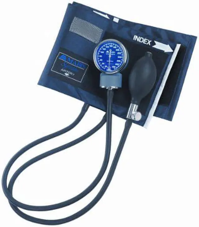 Alt view image 2 of 2 - MABIS 01-100-016 Aneroid Sphygmomanometer,Large Adult,Arm