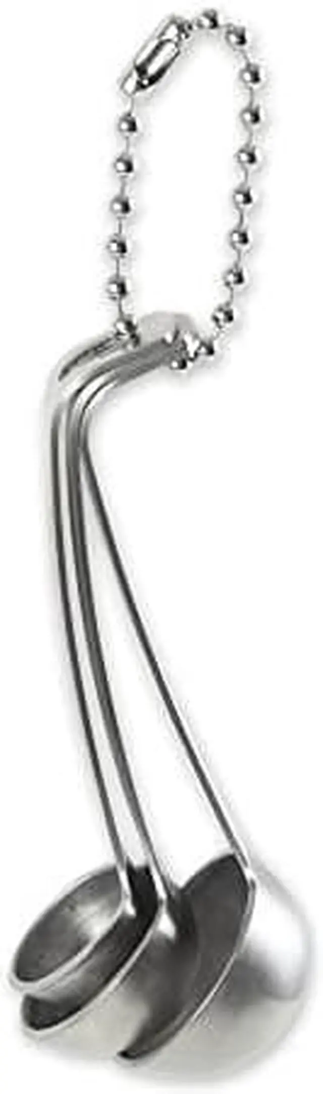 Main image of RSVP International Endurance Kitchen Collection Measuring Tools, Dishwasher Safe, Mini Ladles, 3 Piece, Stainless Steel