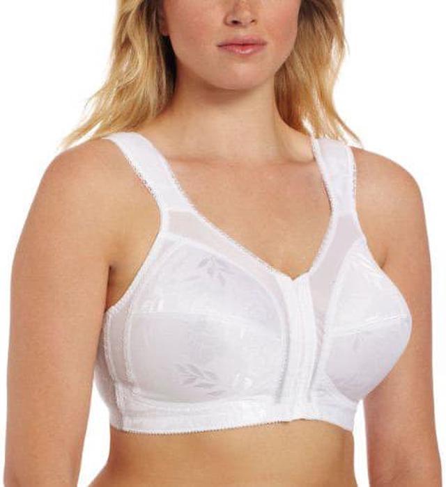 Playtex Womens 18 Hour Supportive Flexible Back Front Close Wireless Bra  US4695 