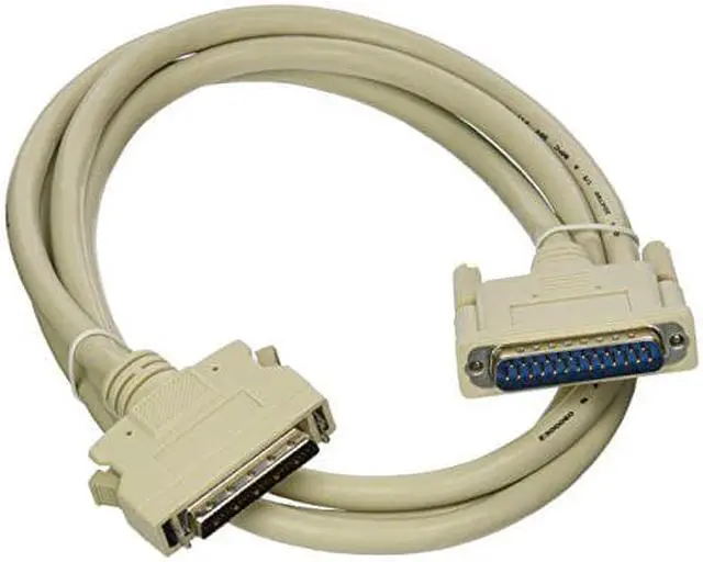 Alt view image 9 of 9 - Monoprice SCSI Cable - 6 Feet - HPDB50 Male/DB25 Male, Molded