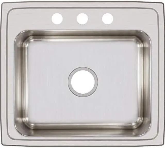 Main image of Elkay Lustertone LR22193 Single Bowl Top Mount Stainless Steel Sink