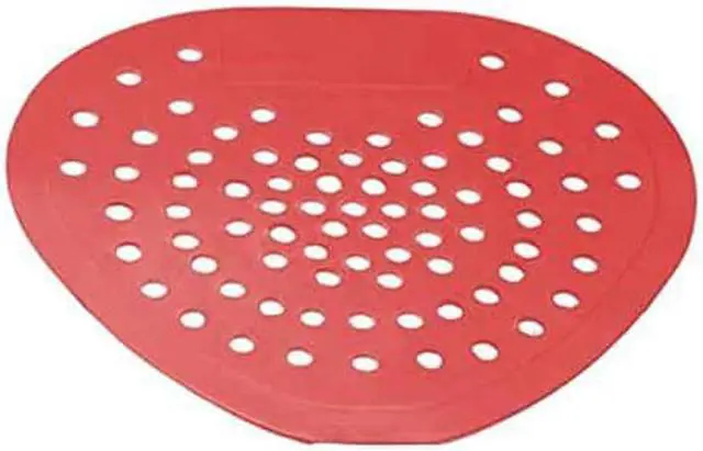 Alt view image 9 of 9 - Health Gards Urinal Screen, Red, Cherry, 144 per Carton