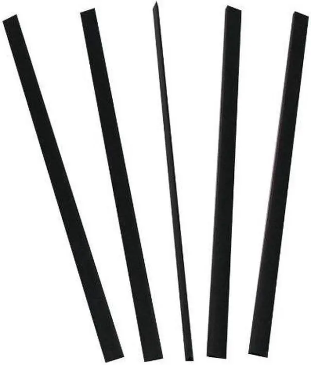 Alt view image 9 of 11 - C-Line 34551 Binding Bars Only, 11 x 1/8, Black - 100/Box - CLI-34551