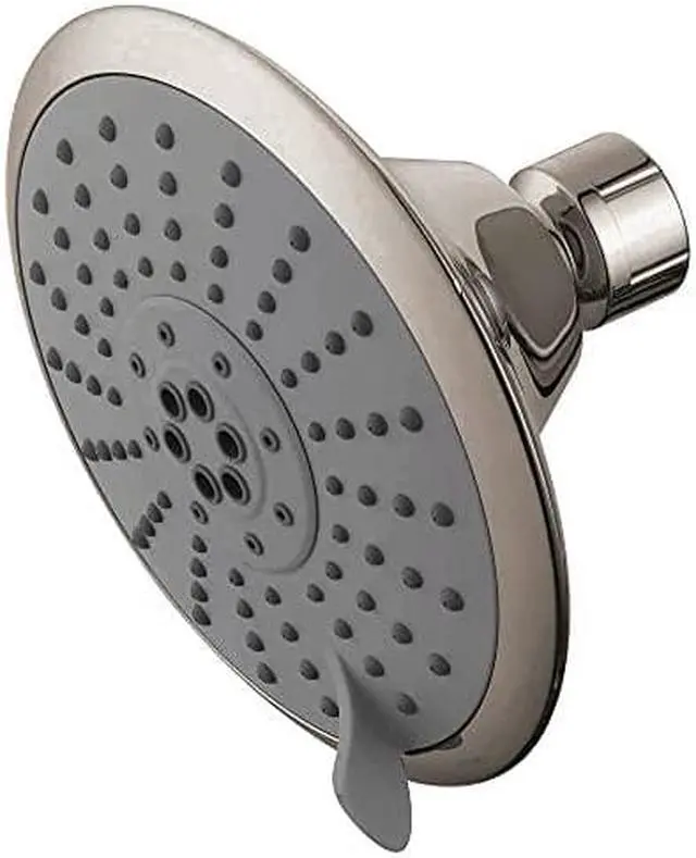 Alt view image 5 of 7 - Kingston Brass KX258 Kingston Brass Watersense KX258 5 Diameter 5 Function Spray Pattern Shower Head, Satin Nickel