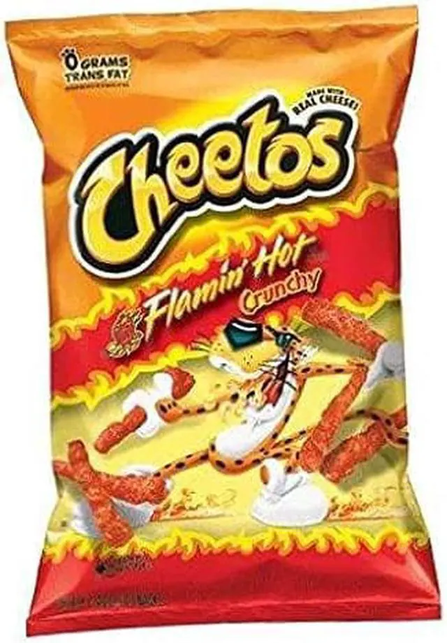 Alt view image 2 of 2 - Cheetos Crunchy Cheese Flavored Snacks Flamin' Hot 2oz 64/Ctn FRI44368