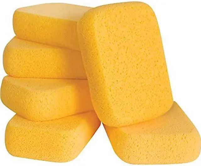 Alt view image 3 of 3 - QEP 70005Q-6D Scrubbing Sponge,7 1/2x5 1/4x2 In,PK6