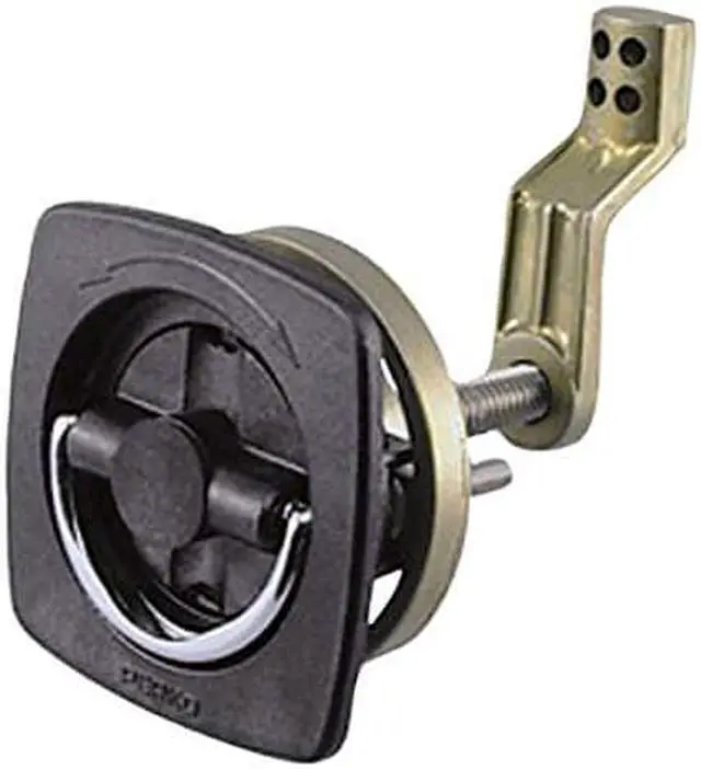 Alt view image 9 of 10 - Perko 0932DP1BLK 2-1/2X2-1/2 BLK FLUSH LATCH