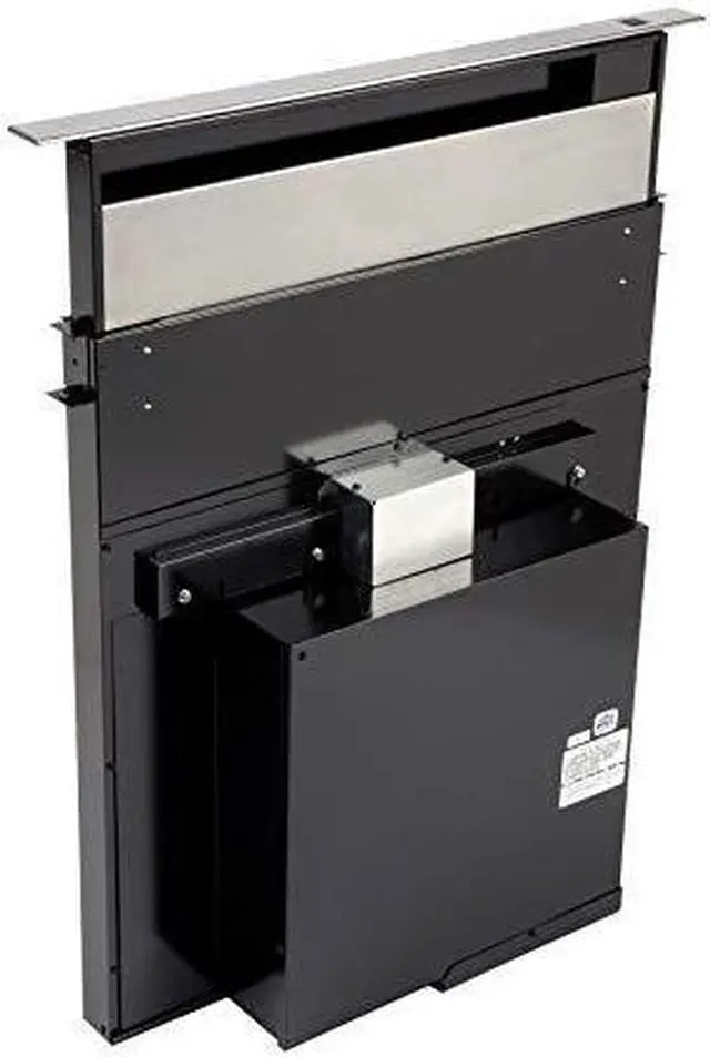 Alt view image 9 of 12 - Broan 273003 500 CFM 30" Wide Stainless Steel Downdraft Range Hood with Adjustab