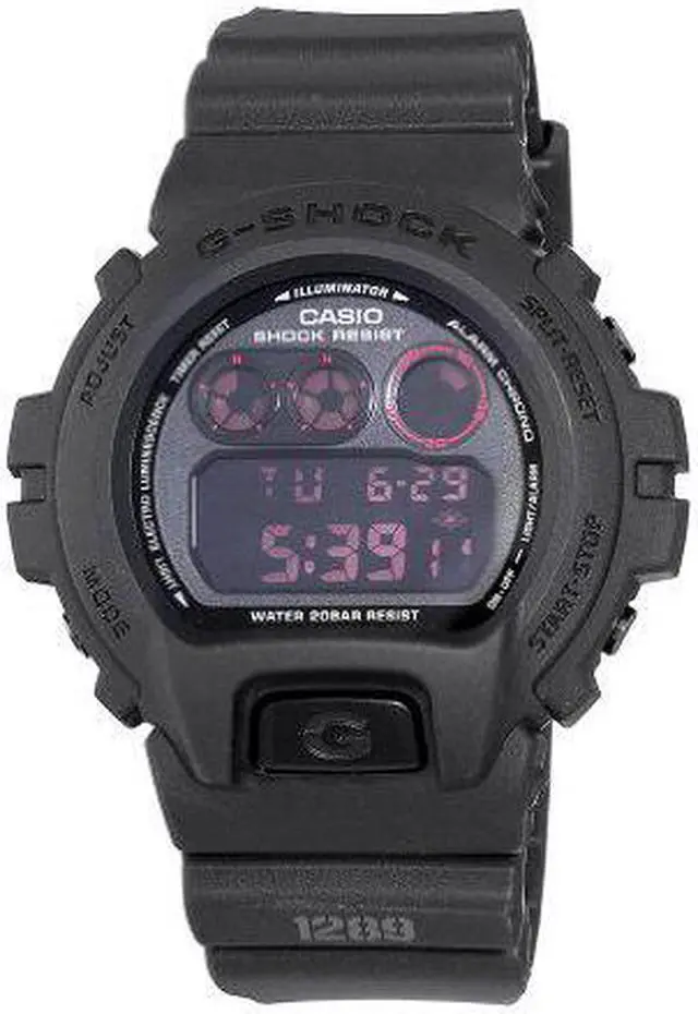 Alt view image 17 of 17 - Casio G-Shock DW6900MS-1 Classic 3-Eye Master of G Wristwatch