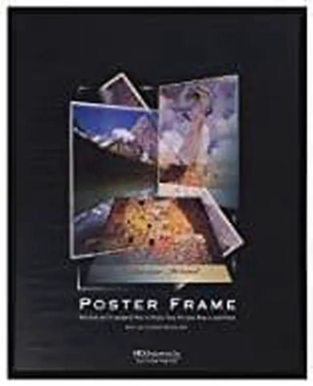 Main image of MCS Acrylic and Corrugated Back Poster Frame For a 18- Inch x 24- Inch Photograph - Black 22834