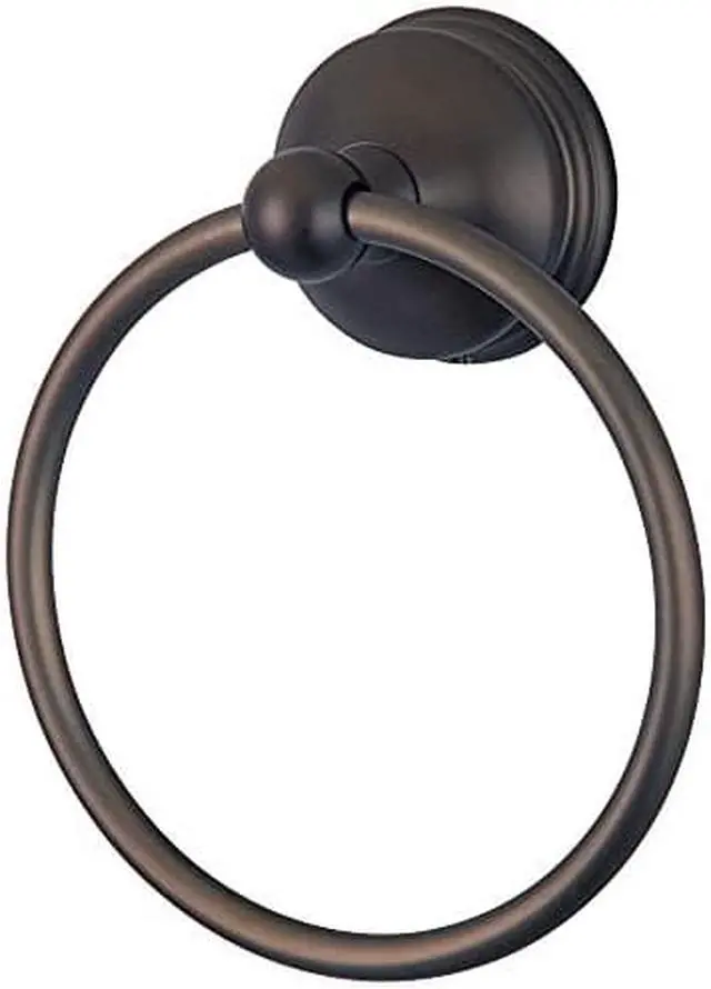 Alt view image 9 of 10 - Kingston Brass BA1164ORB Vintage Towel Ring, Oil Rubbed Bronze
