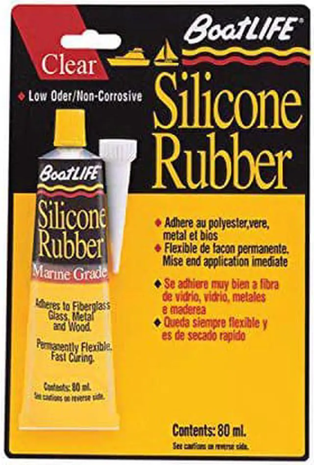 Alt view image 7 of 10 - BOATLIFE 1140 SILICONE RUBBER TUBES 2.8 FL. OZ. CLEAR