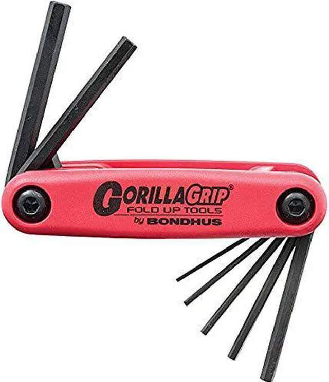 Alt view image 14 of 14 - Bondhus 116-12592 1.5Mm-6Mm Gorilla Grip Foldup Tool Set