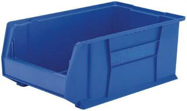 Alt view image 2 of 2 - AKRO-MILS 30281BLUE Blue Super Size Bin, 20"L x 12-3/8"W x 8"H