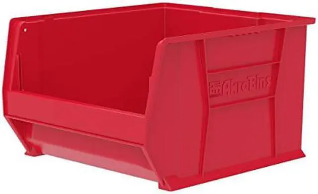 Alt view image 2 of 2 - AKRO-MILS 30283RED Red Super Size Bin, 20"L x 18-3/8"W x 12"H