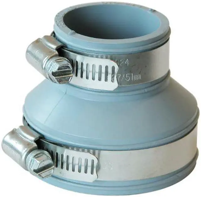 Alt view image 3 of 4 - Fernco Flexible 2 In. x 1-1/2 In. PVC Drain and Trap Connector PDTC-215