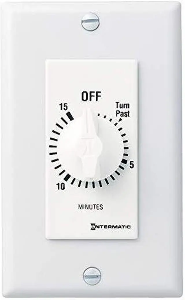 Alt view image 12 of 12 - Intermatic Timer,Spring Wound,15 Min HAWA FD15MWC