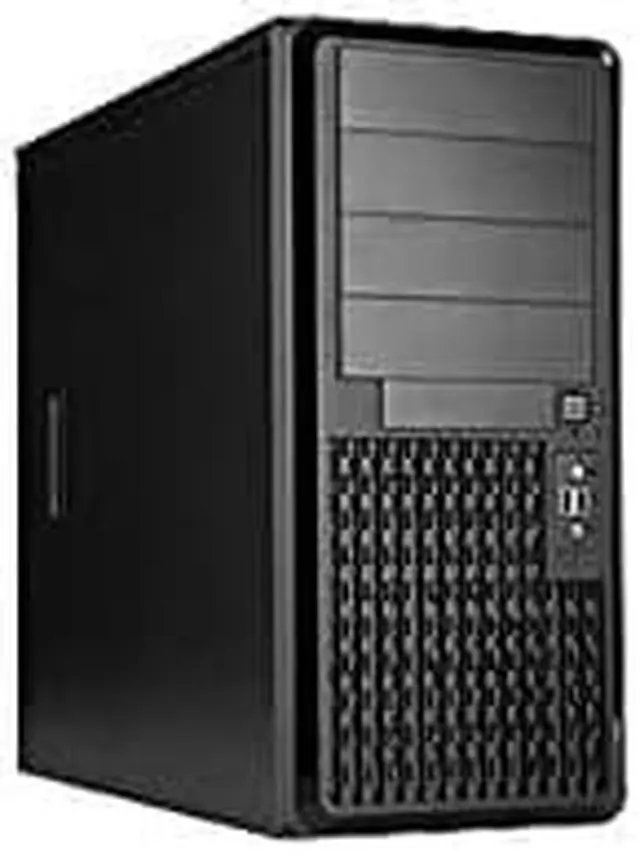 Alt view image 11 of 11 - IN WIN IW-PE689.U3 Entry Pedestal Atx Mid Tower case 4/1/(5) Bays USB 3.0 Audio Black No Power Supply Audio