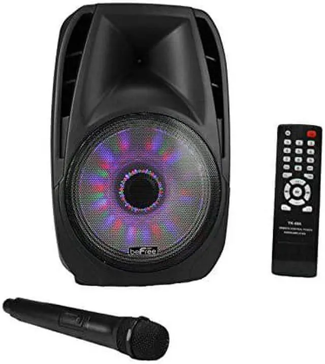 Alt view image 3 of 11 - beFree Sound BFS-6100 Bluetooth Tailgate Speaker with Sound/Volume Reactive Lights