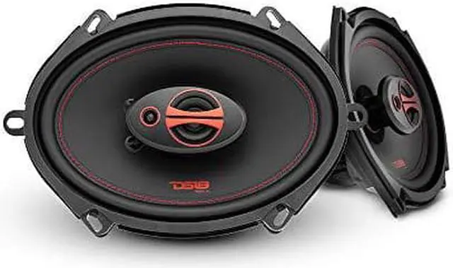 Alt view image 4 of 4 - DS18 5x7" 150 Watts Max Power 3 Way Coaxial Speaker 4 Ohm GEN-X5.7 Set of 2