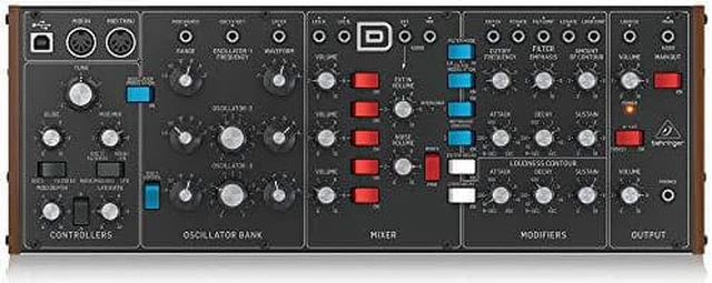 Alt view image 4 of 9 - Behringer Model D Analog Synthesizer