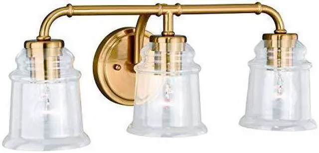 Alt view image 8 of 8 - VAXCEL W0264 Toledo 3L Vanity Brass